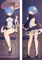 (ถ้ากำหนดเองติดต่อเรา) อีกครั้ง: ชีวิตในโลกที่แตกต่างจากเบาะโอตาคุ Waifu Rem ปลอกหมอนอะนิเมะ Dakimakura ผ้าปูที่นอนกอดร่างกายปลอกหมอน