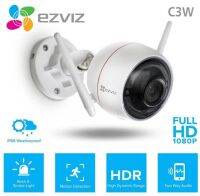 Ezviz C3W WiFi แถบสีแดง Full Option กล้องวงจรปิดมีเสียงและลำโพง รุ่น C3W Wi-Fi 1080P มีไมค์และลำโพงในตัว สามารถพูดคุยตอบโต้ได้ Full HD IP Camera รับประกัน 2 ปี