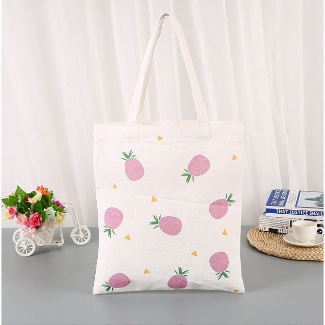 กระเป๋าผ้ามินิมอล-กระเป๋าสะพายข้าอง-ลายสกรีน-กระเป๋าผ้า-tote-bag-xln0849