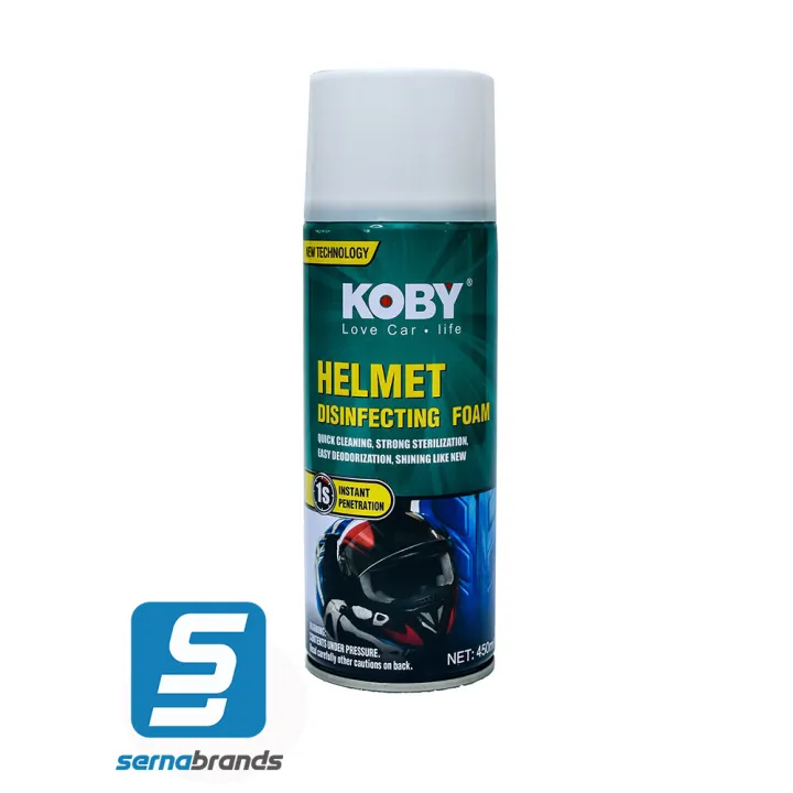 KOBY Helmet Disinfectant Spray 450ml Helmet Care Lazada PH