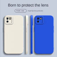 เคสเรียวมี c11 Case กล้องหน้าเต็มหน้าเต็ม Square Soft Silicone ฝาครอบหลังยางกันกระแทกป้องกัน