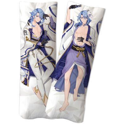 ปลอกหมอน Genshin Impact (หากออกแบบเองติดต่อเรา) คอสเพลย์ Dakimakura การ์ตูนคาวาอี้ผู้ชายผู้หญิงเครื่องประดับคอสตูม (แค่ขายดีปลอกหมอน)