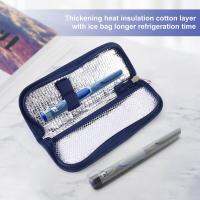 Portable Insulin Cooler Bag Diabetic Insulin Travel Case Cooler Pill Box Aluminum Foil Ice Bag