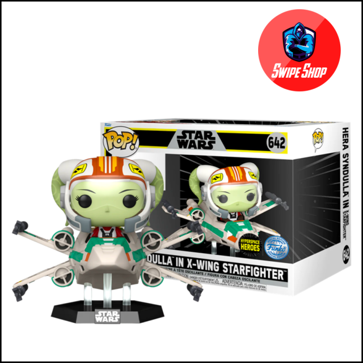 Funko Pop Hera Syndulla X Wing Starfighter Star Wars Rides Exclusive ...