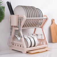 Multifunctional kitchen tableware drain rack suitable for dish storage racks for bowls, chopsticks and cups