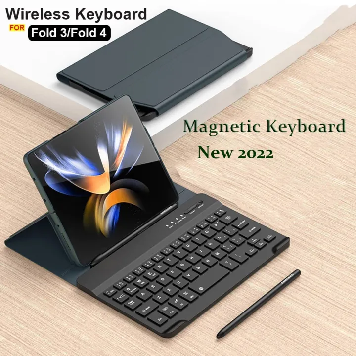 Bluetooth Keyboard For Samsung Galaxy Z Fold Series Phone Z Fold 4 Z Fold 3 2 1 Thin