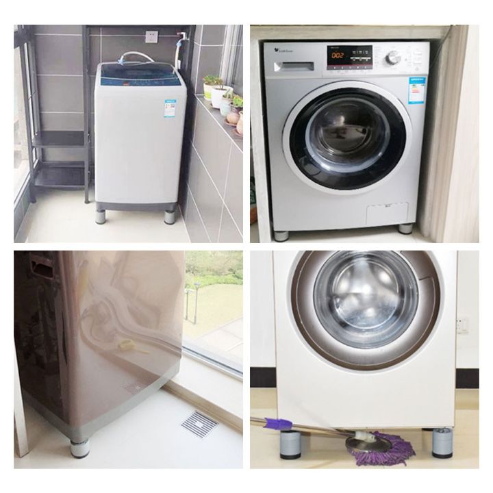no-5-ขายางฐานรองเครื่องซักผ้า-ขารองเครื่องซักผ้าตู้เย็น-กันสั่นสะเทือน-กันลื่น-กันเสียงดัง-ขา-เพิ่มความสูงตู้เย็น-โต๊ะกาแฟ-ฐานยาง