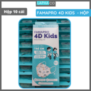 4D MASK KIDS KF94- COMBO 2- HỘP 10 CÁI Khẩu trang y tế cao cấp trẻ em