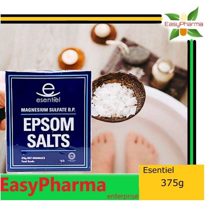 Epsom Salt [magnesium sulfate B.P] 375g Lazada