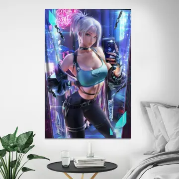 Jett Valorant, 3d, anime, cool, dark, game, gaming, girl, hot