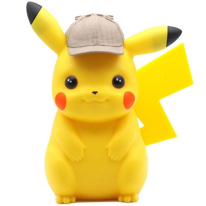 คาวาอิ-pikachu-นักสืบโปเกมอนภาพอนิเมะแก้วแบบมีหลอดของขวัญเด็กน่ารัก