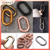 VJMHGS เครื่องมือ อุปกรณ์เสริม เดินป่าตั้งแคมป์ แหวนวงรีสปริง คลิปหนีบกระเป๋าถือ หัวเข็มขัดกระเป๋า คาราไบเนอร์กลางแจ้ง