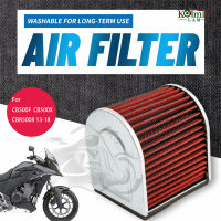 Fit สำหรับ2013-2018 HONDA CB500X CB500F CBR500R อุปกรณ์เสริมรถจักรยานยนต์ Air Intake Filter Cleaner CB500 X F 2014 2015 2016 2017