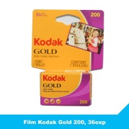 Film Kodak Gold 200, 36exp - Phim chụp ảnh 35mm