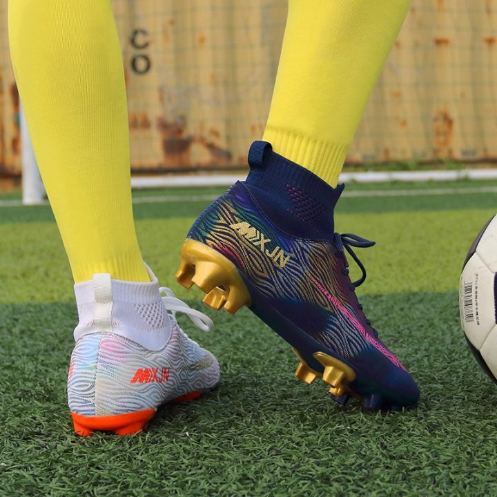 mercurial-superfly-fg-รองเท้าฟุตบอลคุณภาพสูง-รองเท้าฟุตบอลกลางแจ้ง-รองเท้าสตั๊ดหุ้มข้อ-ยี่ห้อ-size-35-45