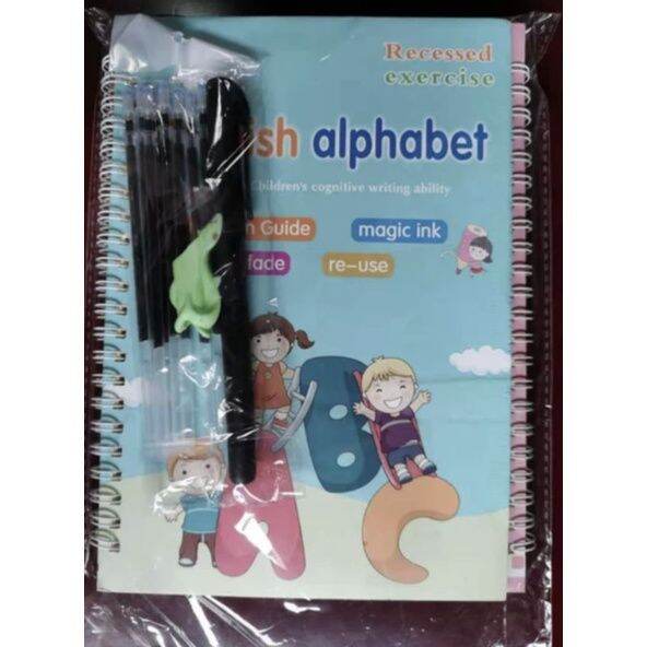 Tracing Notebook Reusable Practice Notebook Sank Magic Set of 4 Lazada PH