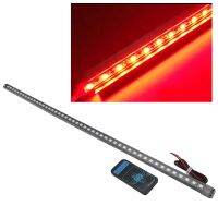 【CC】 JX-LCLYL 1set 56cm 48LED 5050 Flash Car Strip Red Remote