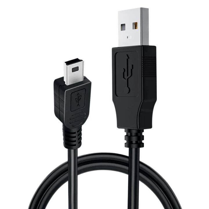 USB Type A to Mini USB Data Sync Cable 5 Pin B Male to Male Charge