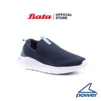 s06l5u Bata บาจา ยี่ห้อ Power รองเท้าผ้าใบออกกำลังกาย สลิปออน แบบสวมใส่ง่าย รองรับน้ำหนักเท้า สำหรับผู้หญิง รุ่น Nx-Walk Lori สีน้ำเงินเข้ม 5189933