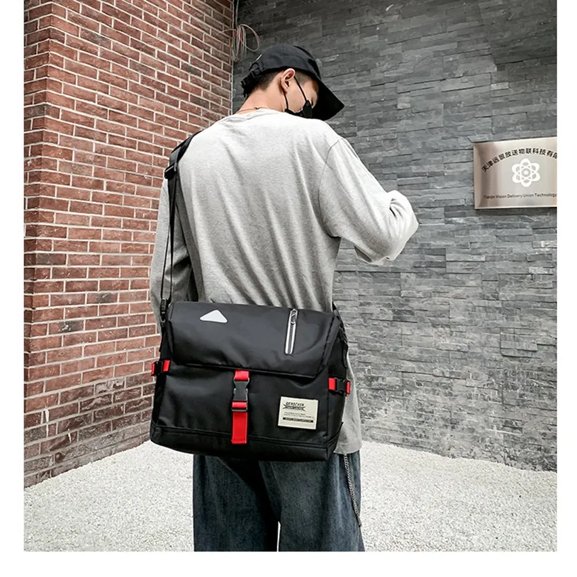 Beg Lelaki Men Shoulder Bag New Plain Sling Bag Crossbody Bag Beg