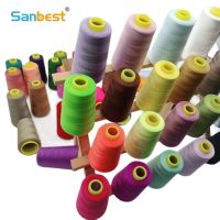 【YD】 Sanbest Spun Polyester Sewing Thread 3000 Yards 40s/2 Speed Machine Overlock Handicraft TH00004