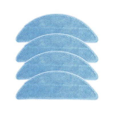 4Piece Mop Replacement Accessories Rag Cleaning Cloth Replacement Parts Accessories Suitable for ILife Sweeping Robot V3S V5S V5 V3