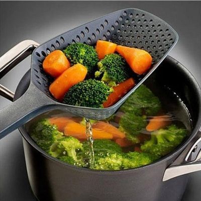 【CC】 Shovels Food Strainer Eco-Friend  Drain Gadgets Large Colander Soup Household Accessories