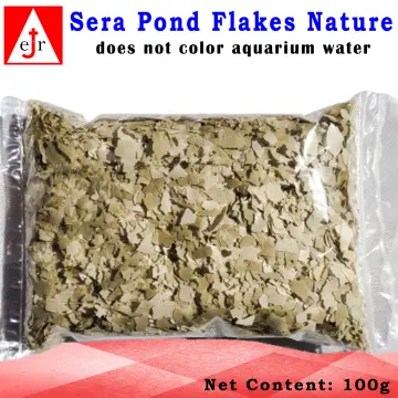 SERA Philippines - Sera Pond Flakes - better than ever! You'll still get  the same nutritious and balanced fish flakes, but now all of our fish are  made naturally, without dyes or