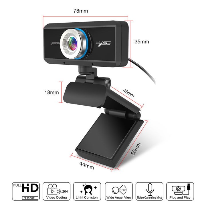 2023-new-jhwvulk-กล้องเว็บแคม-s90-hxsj-720p-กล้องเว็บแคมหมุนได้360องศากล้อง-pc-บันทึกการสนทนาทางวิดีโอพร้อมไมโครโฟนเว็บแคมสำหรับการสนทนาทางวิดีโอ-ing