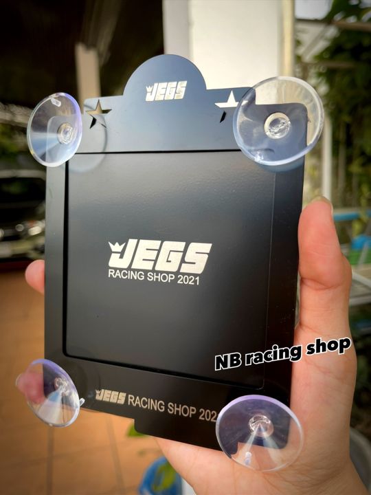 🔥ใหม่ล่าสุด!!พรบ.ไดร์ดำ JEGS สกรีนหน้า-หลัง งานสแตนเลส แข็งแรง ทนทาน