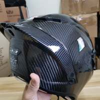 สปอยเลอร์หลังอุปกรณ์เสริมอะไหล่หมวกกันน็อคAGV pista GP R คอซ่า corsa AGV pista gprสปอยเลอร์หลังลายคาร์บอนเคฟล่าสีสโมคสีดำ agv pista gprrสีใสgprrแบบใส corsa