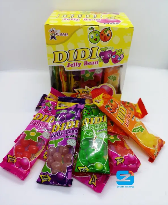 Didi Jelly Bean (Fruit Flavour Candy)~ 30 Packs x 10g-Exp:31/12/2024 ...