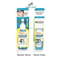 ถูก/แท้/ส่งฟรี เซรั่ม Garnier Skin Naturals Bright Complete Anti-Acne Booster Serum เซรั่มลดสิว การนิเย่ ลดสิว