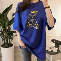 Plus Size M-5XL Loose Tshirt  Perempuan Tops Lengan Pendek Murah Wanita Clothes