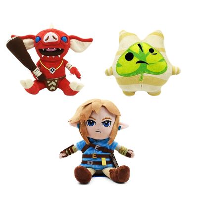 【CC】 New The of Zelda Cartoon Figure Elf Man Game Anime Peripheral Stuffed Dolls Kids Best Birthday