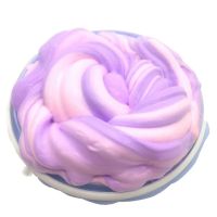 100ml Multicolor Macaroon Fluffy Slime Plasticine Squeeze Stress Relief Kids Adults DIY Handmade Toy