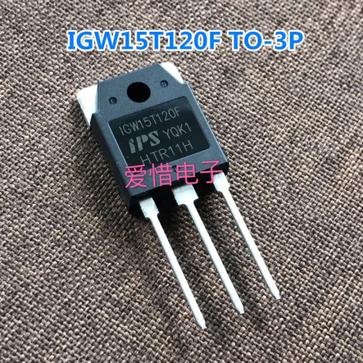 5 Pezzi IGBT IHW15N120R3 TO-247 - Tubo 15A 1200V Per Elettronica