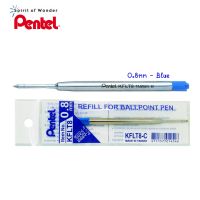 Pentel ไส้ปากกาลูกลื่น เพนเทล KFLT8 0.8mm - หมึกสีน้ำเงิน