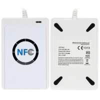 ใหม่ ACR122U IC การ์ดโรเนียว RFID เข้ารหัสถอดรหัสอ่าน13.56เมกะเฮิร์ตซ์ nfc สมาร์ทชิปแท็กนักเขียน iso. Copier203โคลน USB 14443คีย์