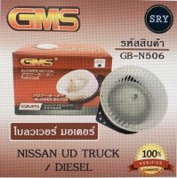 พัดลมโบลเวอร์ มอเตอร์ Blower Motor Nissan Ud Truck / Diesel ( รหัสสินค้า GB-N506 )