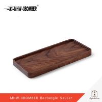 MHW-3BOMBER Rectangle Saucer ถาดเสิร์ฟกาแฟ ถาดไม้เสิร์ฟกาแฟ