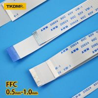 TKDMR Flat flexible cable FFC FPC LCD cable AWM 20624 80C 60V VW-1 FFC-0.5MM 4P/5P/6P/8P/10P/12P/14P/16P/18P/20P/24P/26P/30P/32P Wires  Leads Adapters