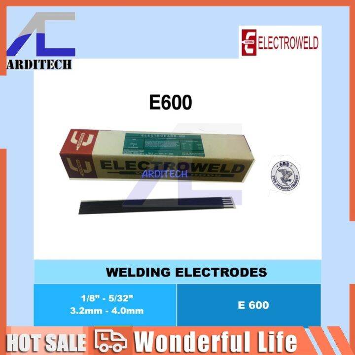 Welding Rod E600 Welding Electrode Hard Surfacing ELECTROWELD per 1kg