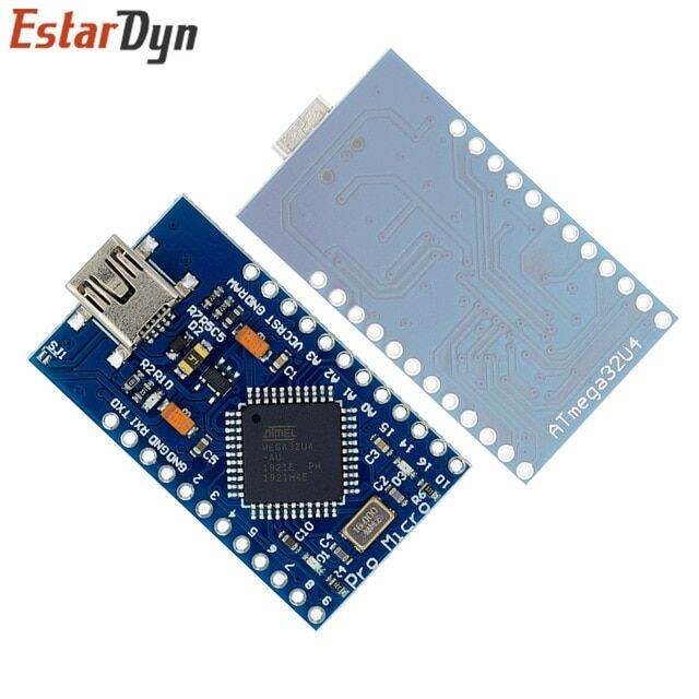 Pro Micro With The Bootloader Blue Mini Atmega32u4 5v/16mhz Module ...