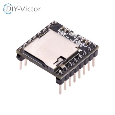 Mini MP3 DF Player Module Board MP3 Audio Voice Decode Board For Arduino Supporting TF Card U-Disk IO/Serial Port/AD DFPlayer