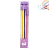 8 In 1 Crayon Pens 8 In 1 Multicolor Crayons Pens Transparent Barrel Oil Pastel Colored Pencil 8 Colors Art Graffiti Painting Drawing Painting Supplie