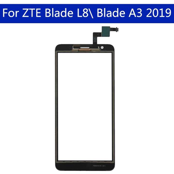 touchscreen-for-zte-blade-l8-a3-2019-touch-screen-digitizer-lcd-display-front-glass-panel-sensor-replacement