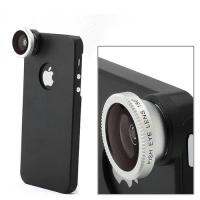 （ATG）เลนส์ฟิชอาย3in1Lenseye WithCases4 4S 5 5S 6 6S 7 PlusWide Angle Macro Lentes