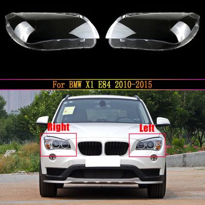 กรอบไฟหน้ารถยนต์สำหรับ BMW X1 E84 2010 2011 2012 2013 2014 2015ไฟหน้ารถยนต์ที่เปลี่ยนฝาครอบ