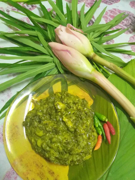 pucuk ubi masak tempoyak